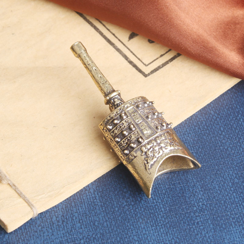 Vintage ทองเหลืองสไตล์จีน Bell - Vintage Collectible Bells บทวิจารณ์และราคา