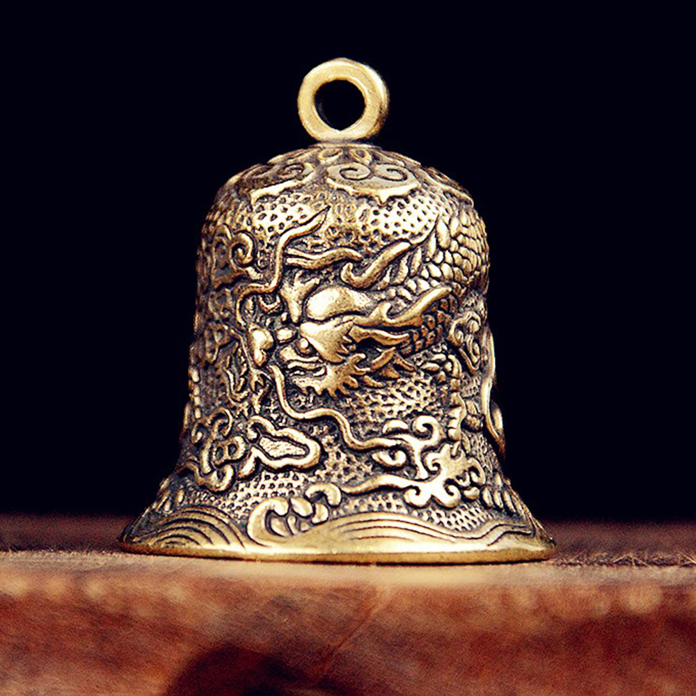 ระฆังทองเหลืองวินเทจแกะสลักลาย - Vintage Collectible Bells บทวิจารณ์และราคา