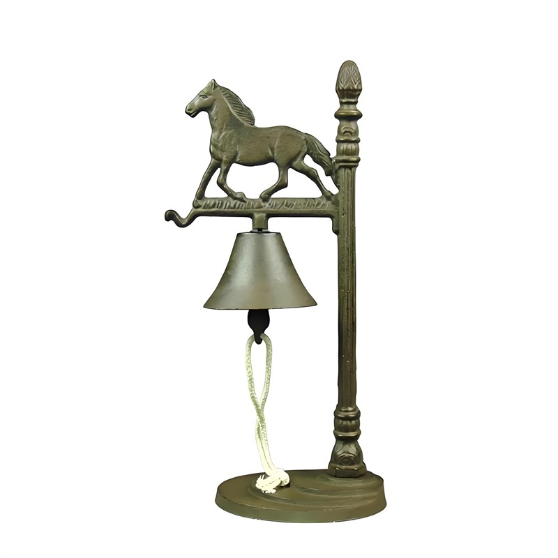 กระดิ่งเหล็กหล่อโบราณรูปม้า ขอ - Vintage Collectible Bells บทวิจารณ์และราคา