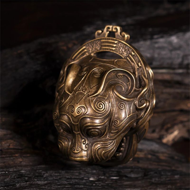 กระดิ่งหัวเสือทองเหลืองแท้ ของ - Vintage Collectible Bells บทวิจารณ์และราคา